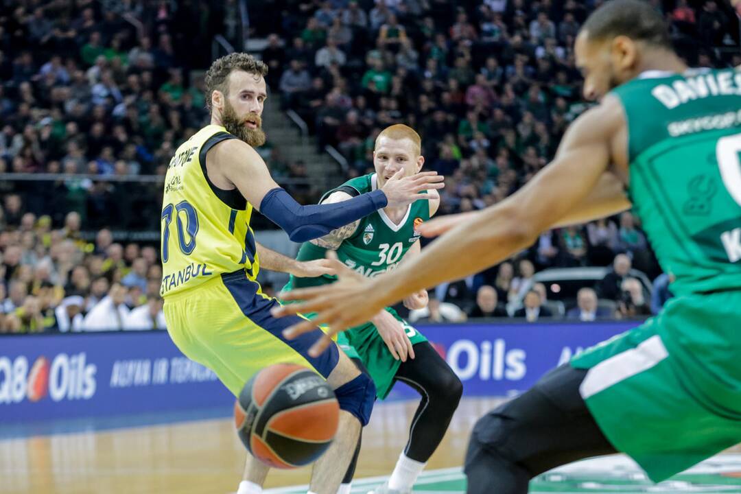 Kauno „Žalgiris“ - Stambulo „Fenerbahce“