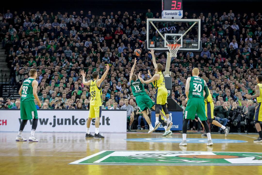 Kauno „Žalgiris“ - Stambulo „Fenerbahce“