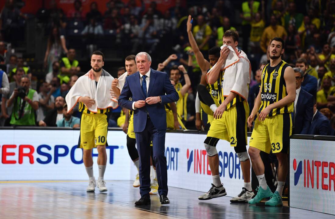 Eurolygos pusfinalis: „Žalgiris“ -  „Fenerbahce“ 67:76