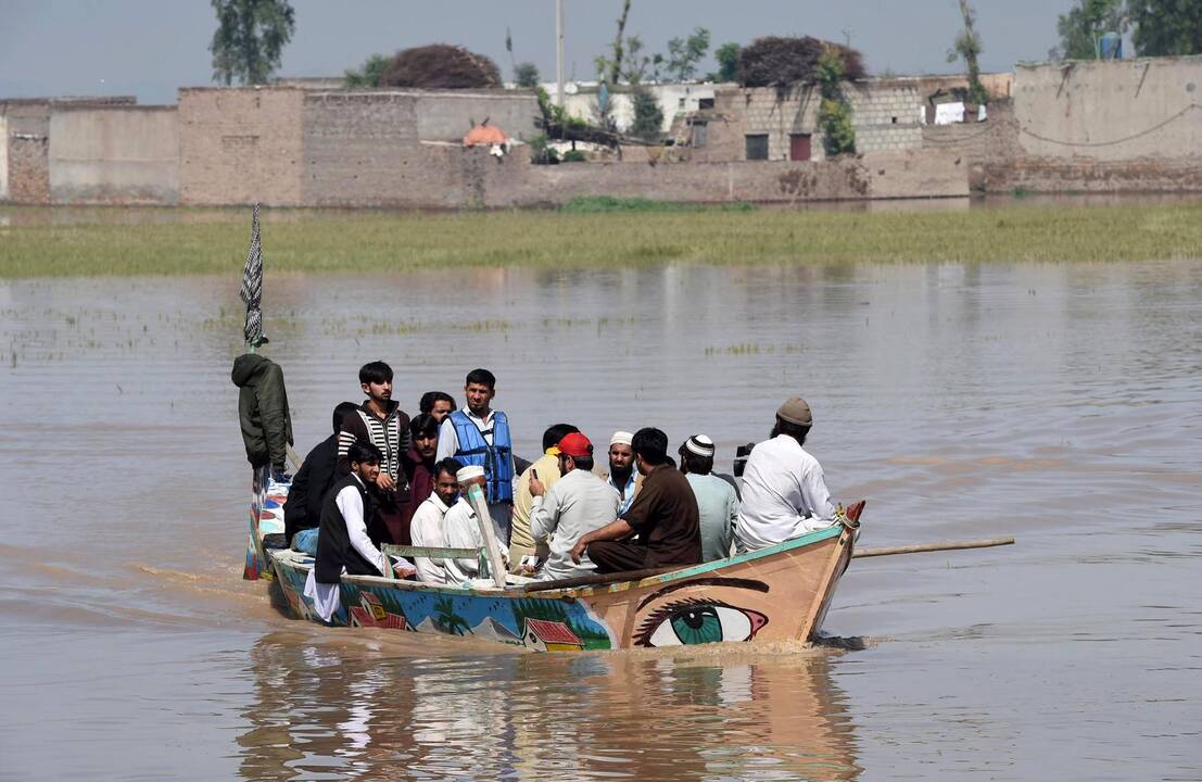 Pakistaną užklupo liūtys