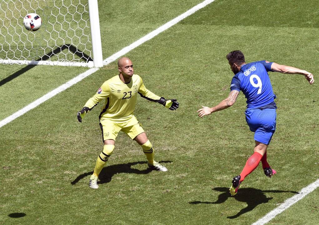 Euro 2016: Prancūzija – Airija 2:1