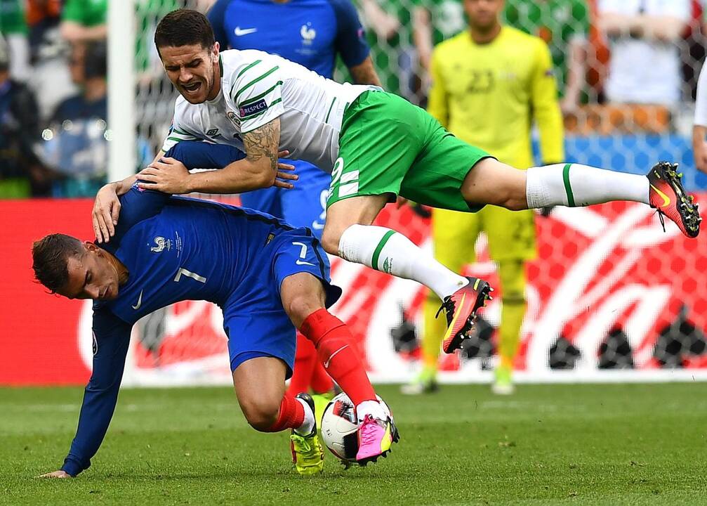 Euro 2016: Prancūzija – Airija 2:1