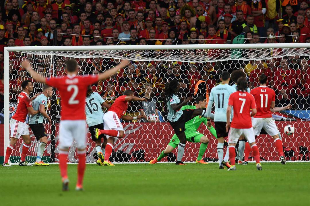 Euro 2016: Velsas - Belgija 3:1