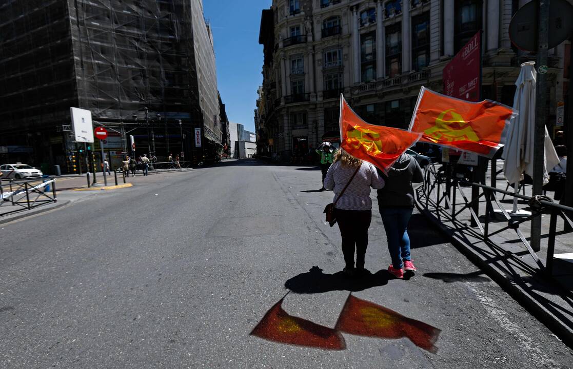 Tarptautinės darbo dienos protestai pasaulyje