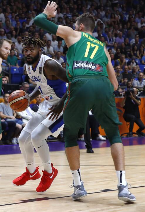 Europos krepšinio čempionatas: Lietuva - Izraelis 88:73