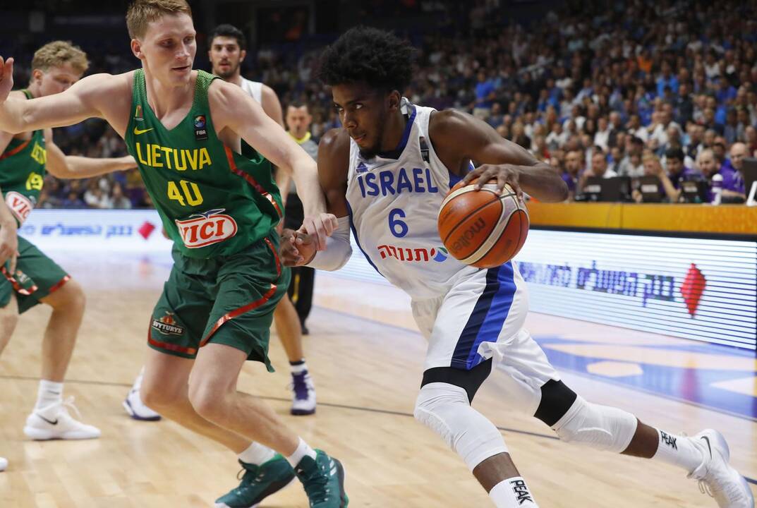 Europos krepšinio čempionatas: Lietuva - Izraelis 88:73