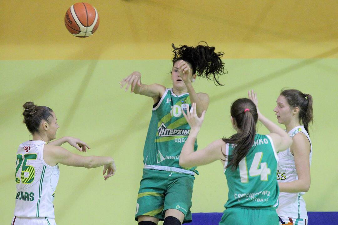 BMKL: „Aistės-LSU“ – Odesos „Interchim“ 75:95