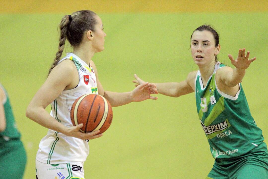 BMKL: „Aistės-LSU“ – Odesos „Interchim“ 75:95