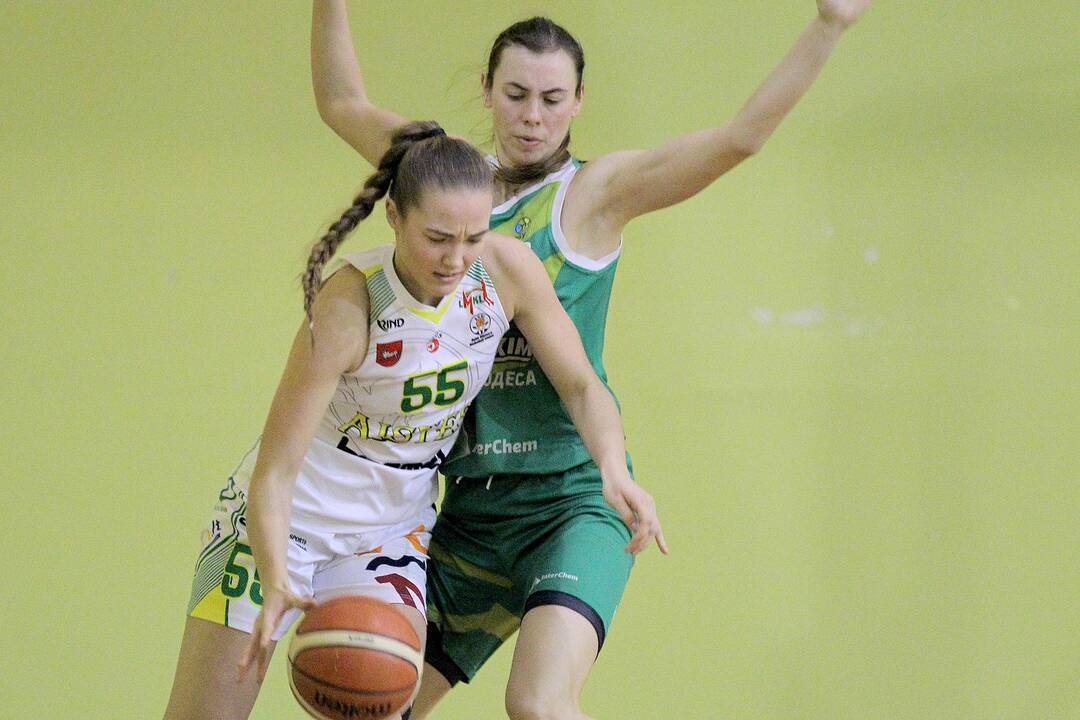 BMKL: „Aistės-LSU“ – Odesos „Interchim“ 75:95