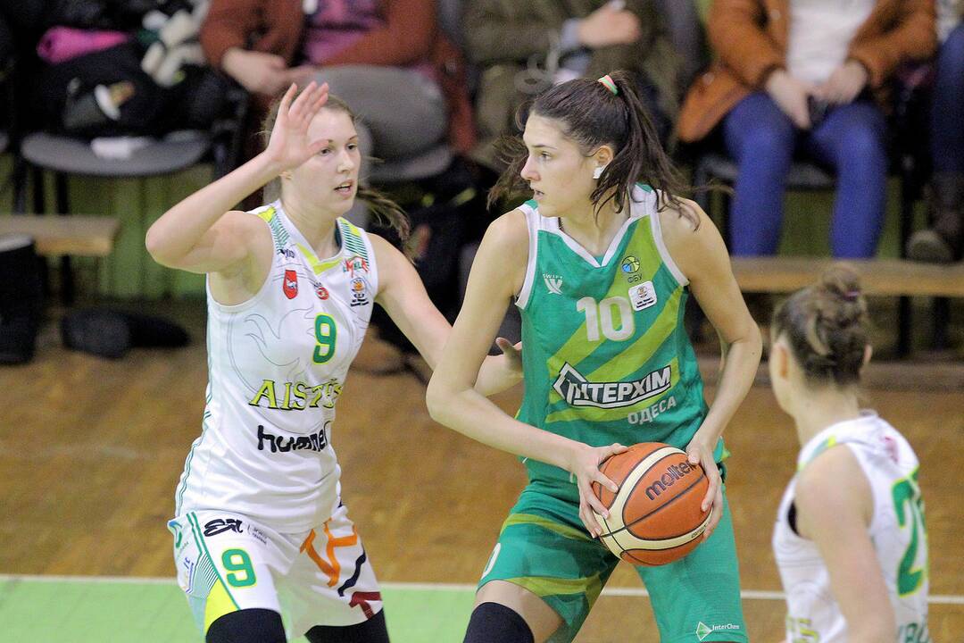 BMKL: „Aistės-LSU“ – Odesos „Interchim“ 75:95