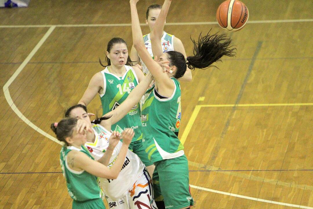 BMKL: „Aistės-LSU“ – Odesos „Interchim“ 75:95