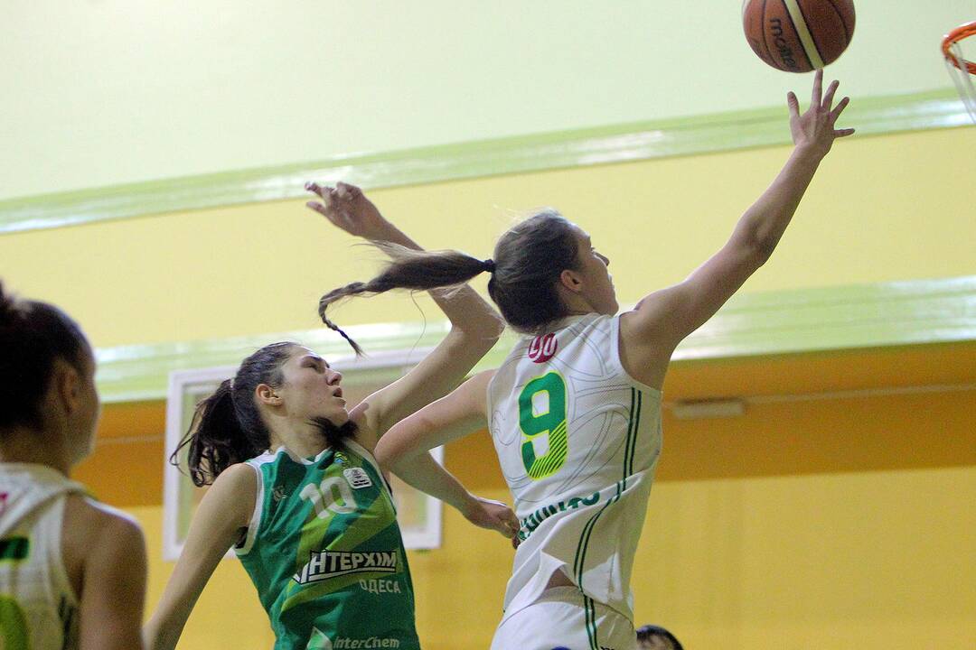 BMKL: „Aistės-LSU“ – Odesos „Interchim“ 75:95
