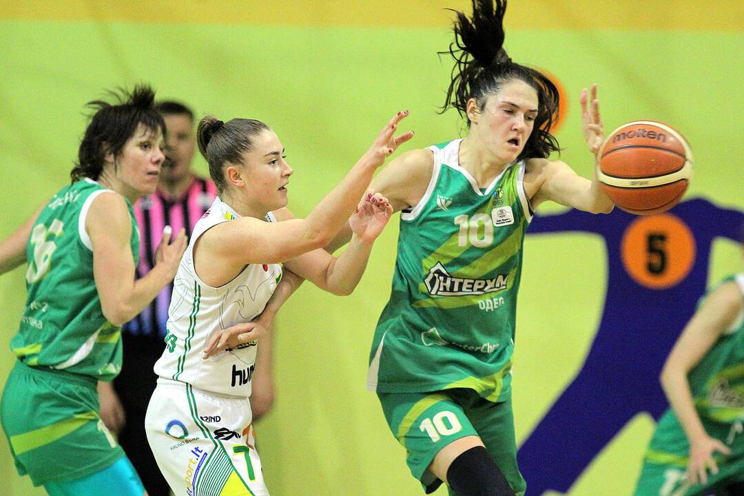 BMKL: „Aistės-LSU“ – Odesos „Interchim“ 75:95