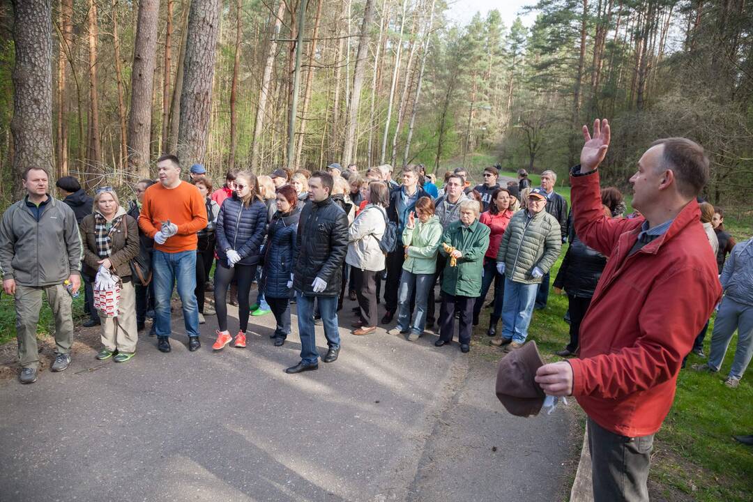 Vilniaus meras dalyvavo akcijoje "Darom"