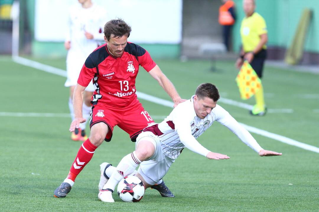 Baltijos taurė: Lietuva – Latvija 1:1