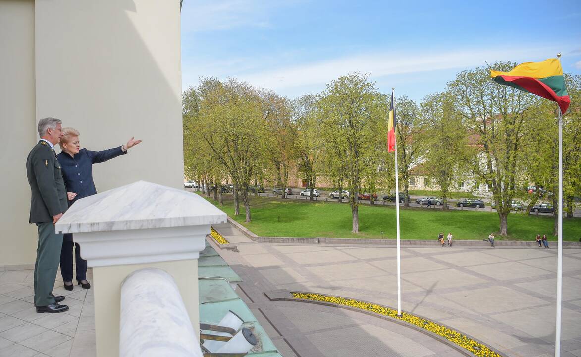 Į Lietuvą atvyko Belgijos karalius