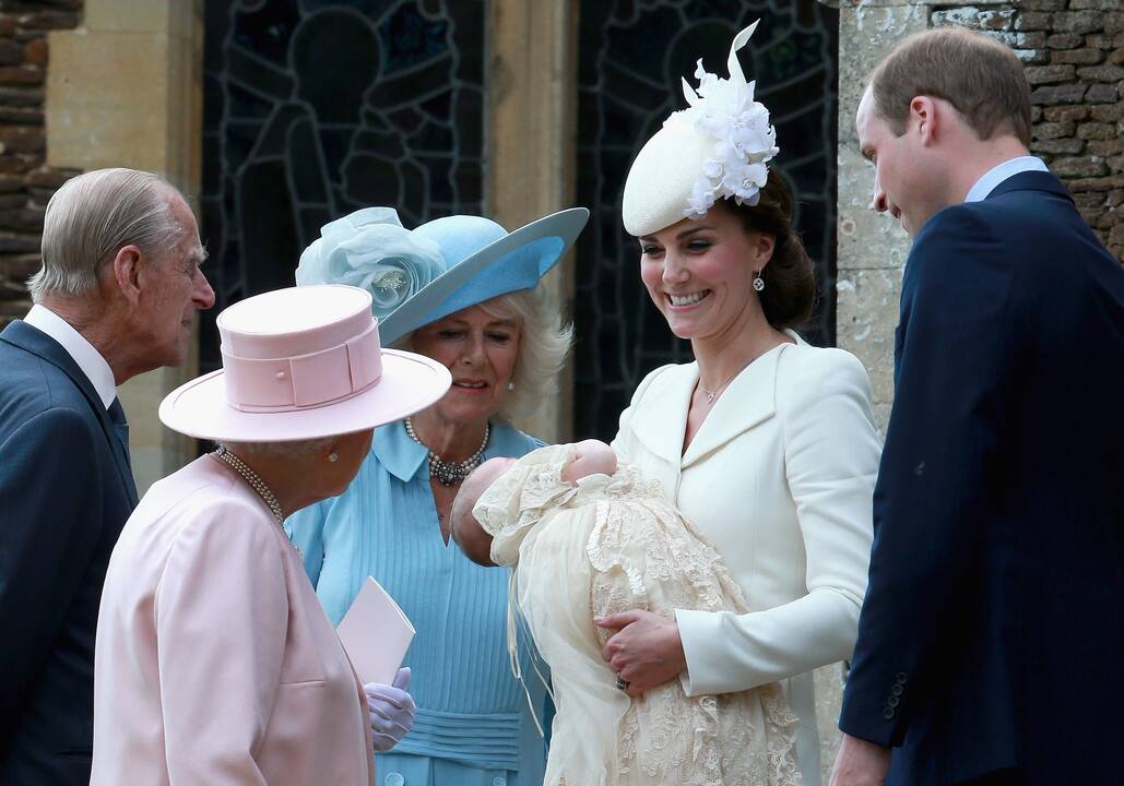 Britanijos princesės Charlotte’s krikštynos