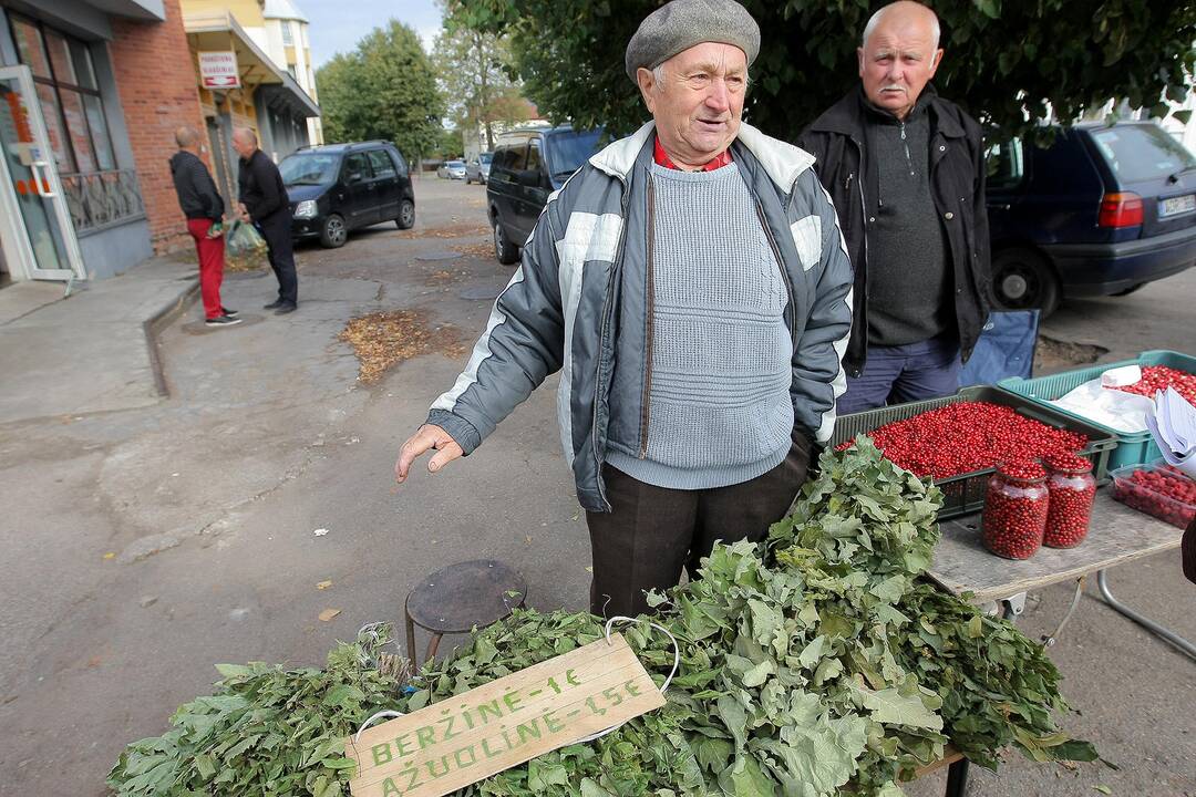 Pasižvalgymas po Kauno Žaliakalnio turgų.