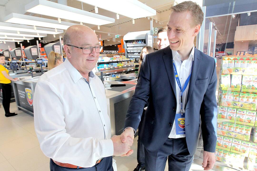„Lidl“ atidarymas Kaune