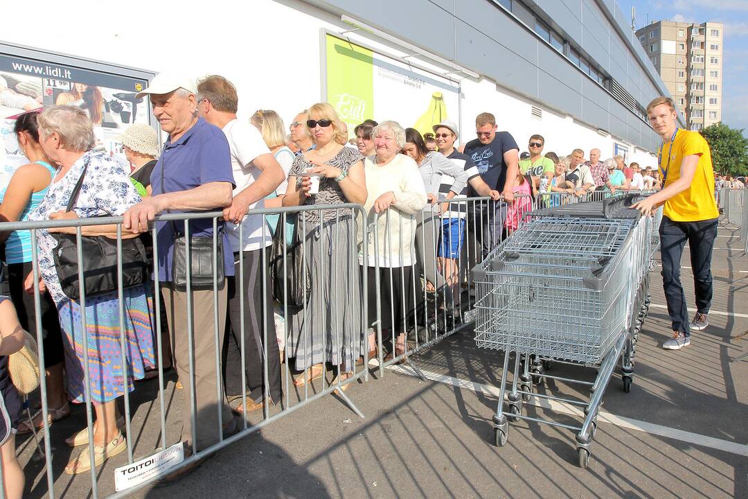„Lidl“ atidarymas Kaune