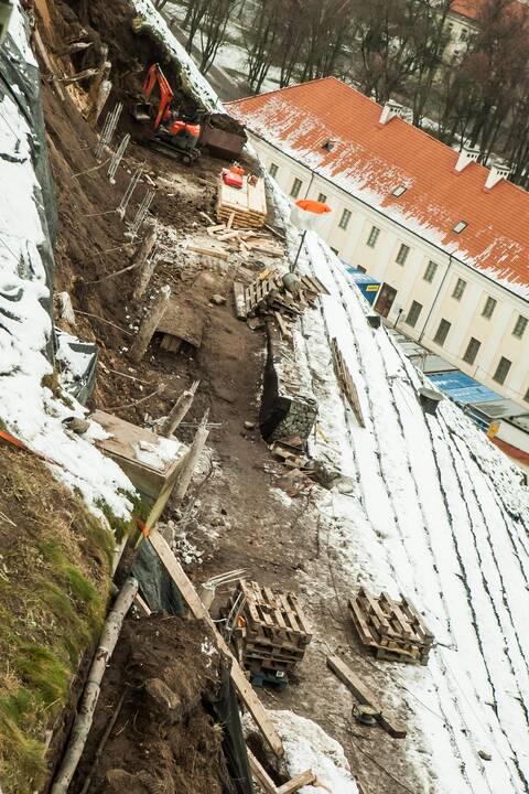 Tvarkomas Gedimino kalnas