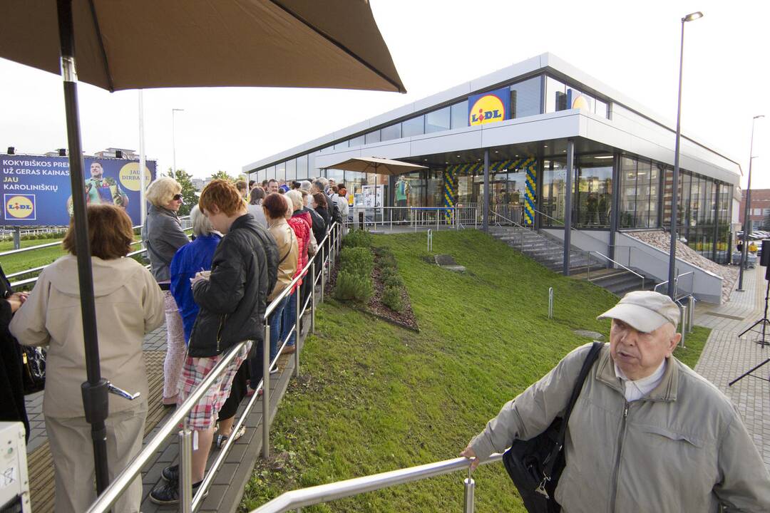 Nauja „Lidl“ parduotuvė Vilniuje