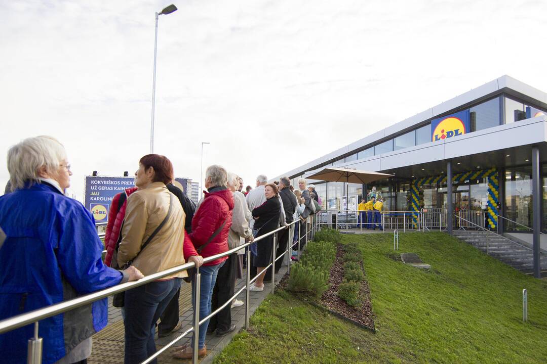 Nauja „Lidl“ parduotuvė Vilniuje