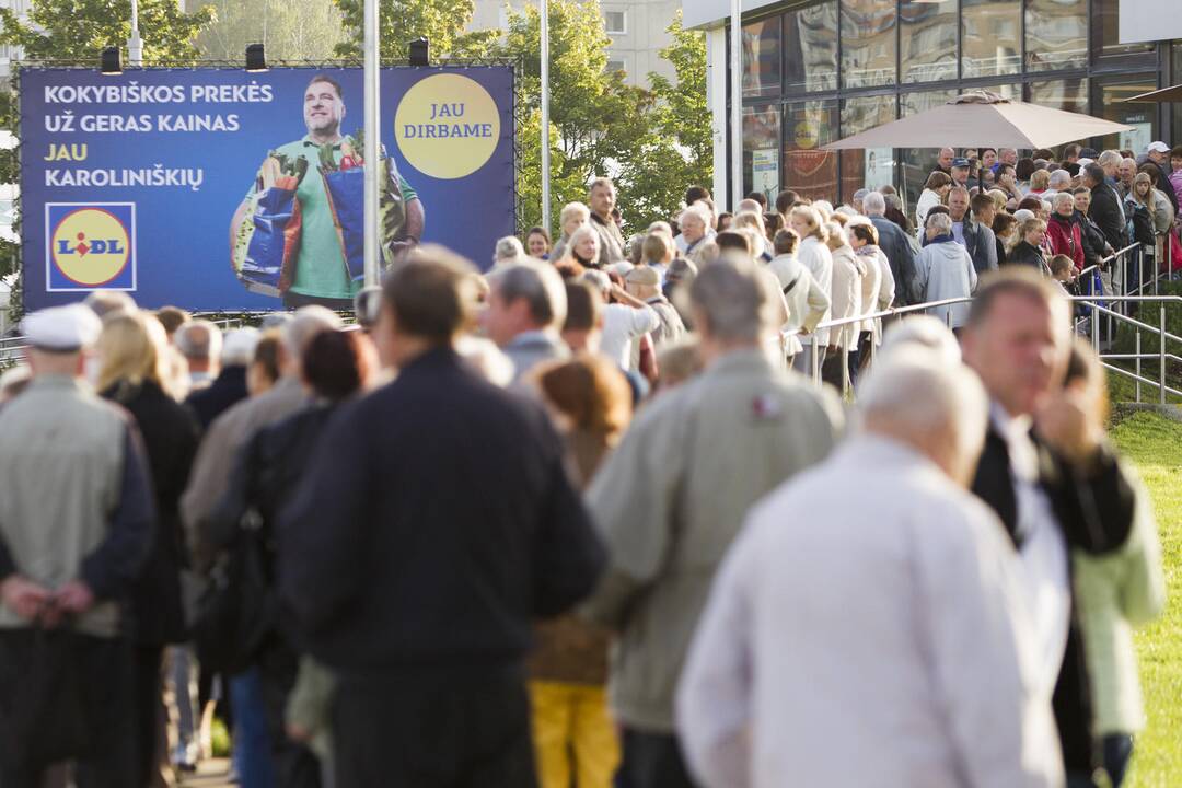 Nauja „Lidl“ parduotuvė Vilniuje