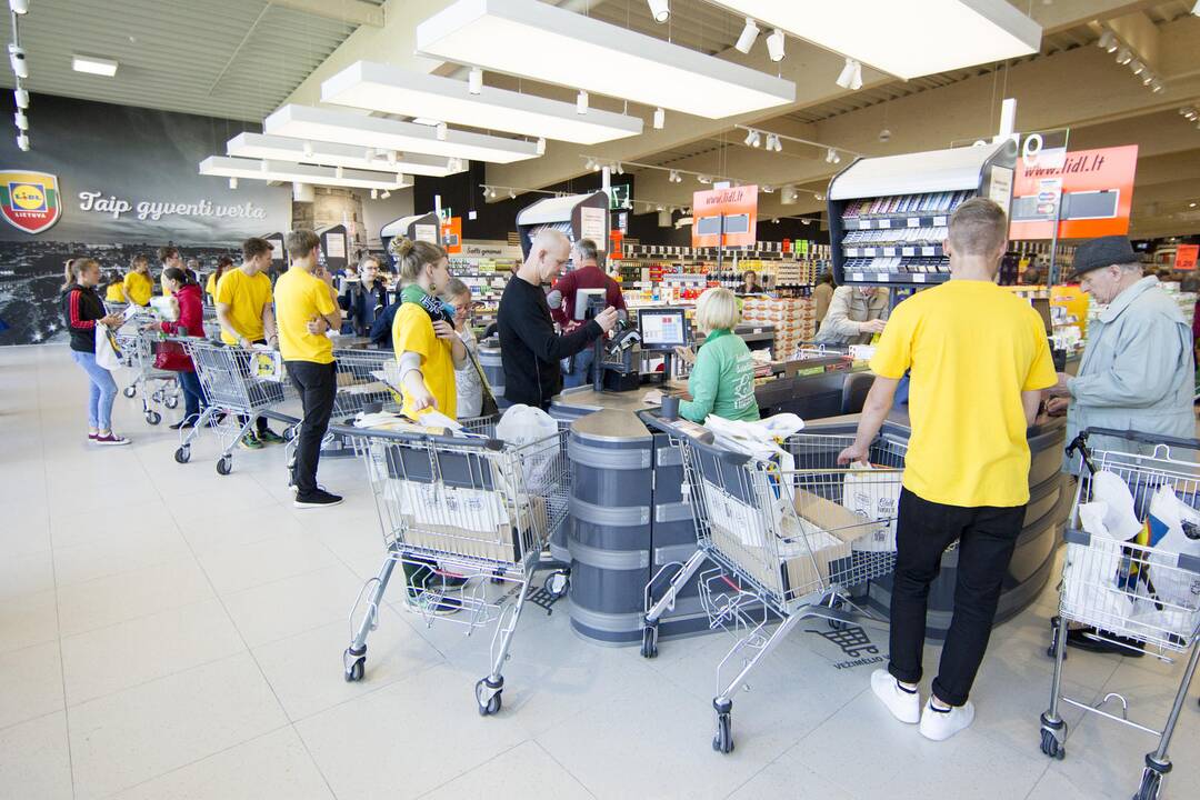 Nauja „Lidl“ parduotuvė Vilniuje