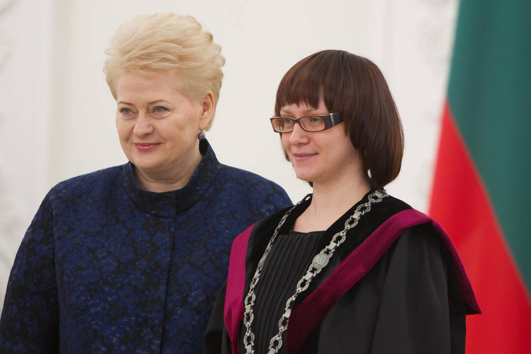 Prezidentūroje prisiekė teisėjai