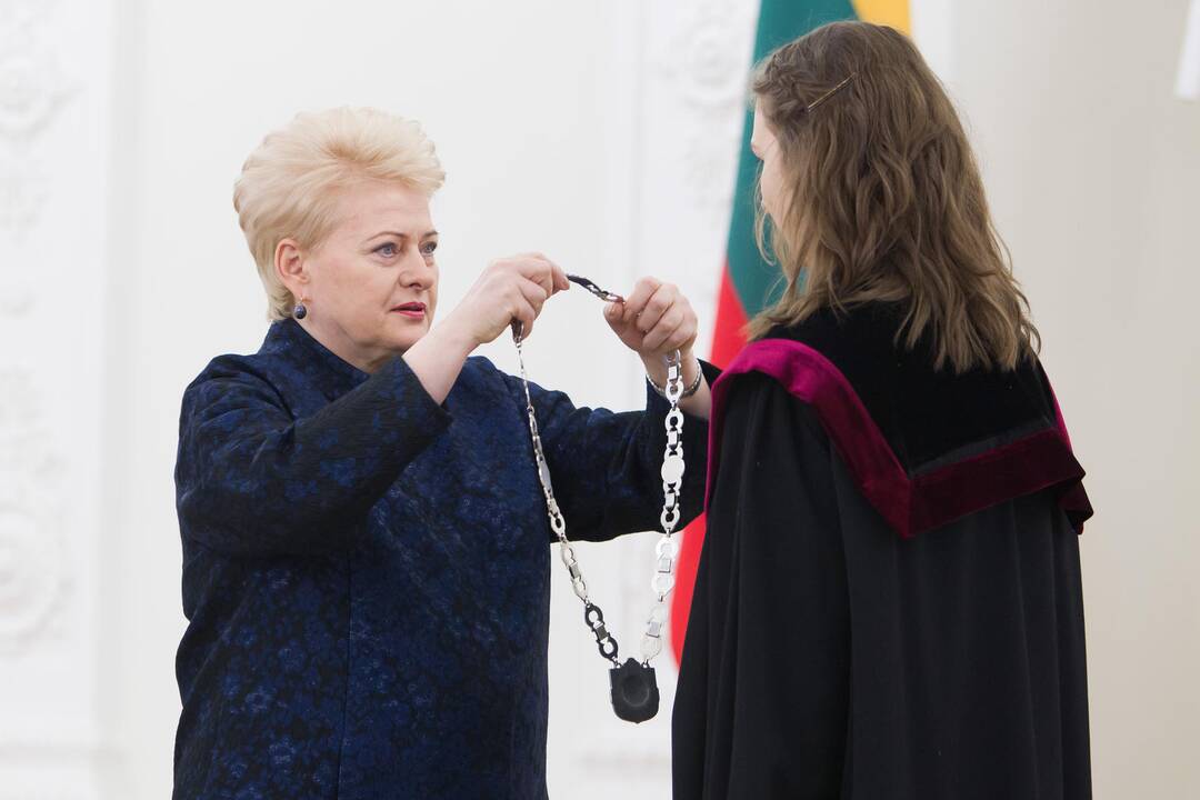 Prezidentūroje prisiekė teisėjai