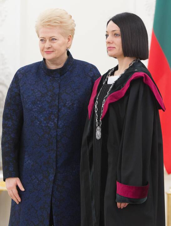 Prezidentūroje prisiekė teisėjai