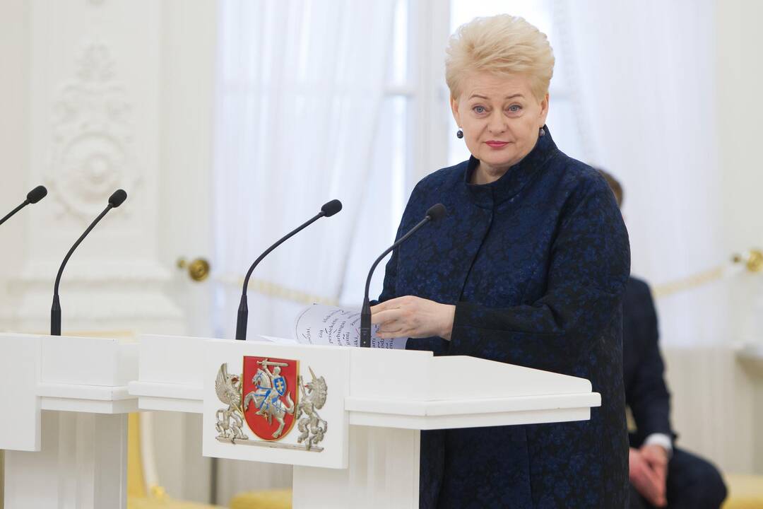 Prezidentūroje prisiekė teisėjai