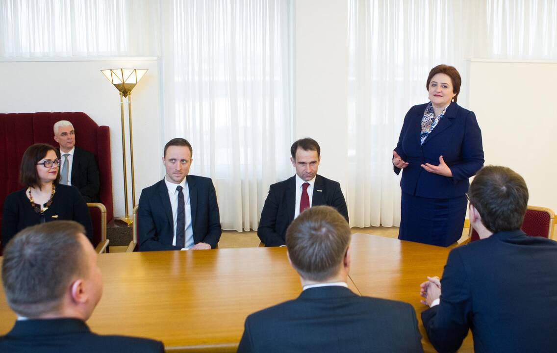 SGD projektą įgyvendinusiai komandai – padėkos raštai