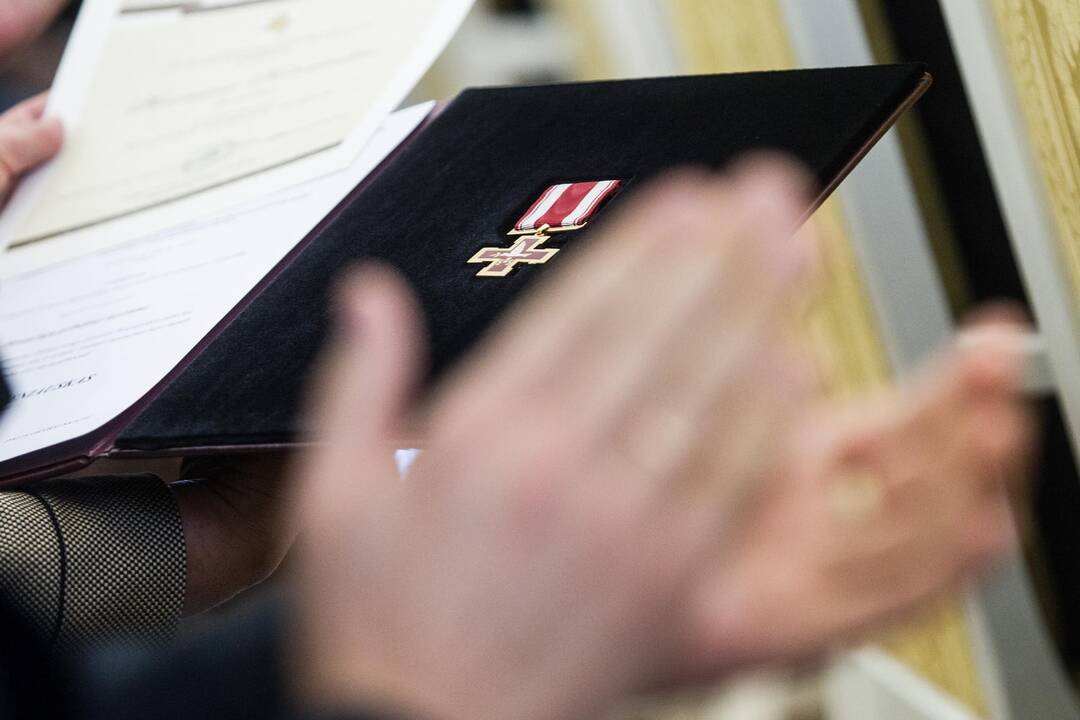 Prezidentė apdovanojo žydų gelbėtojus