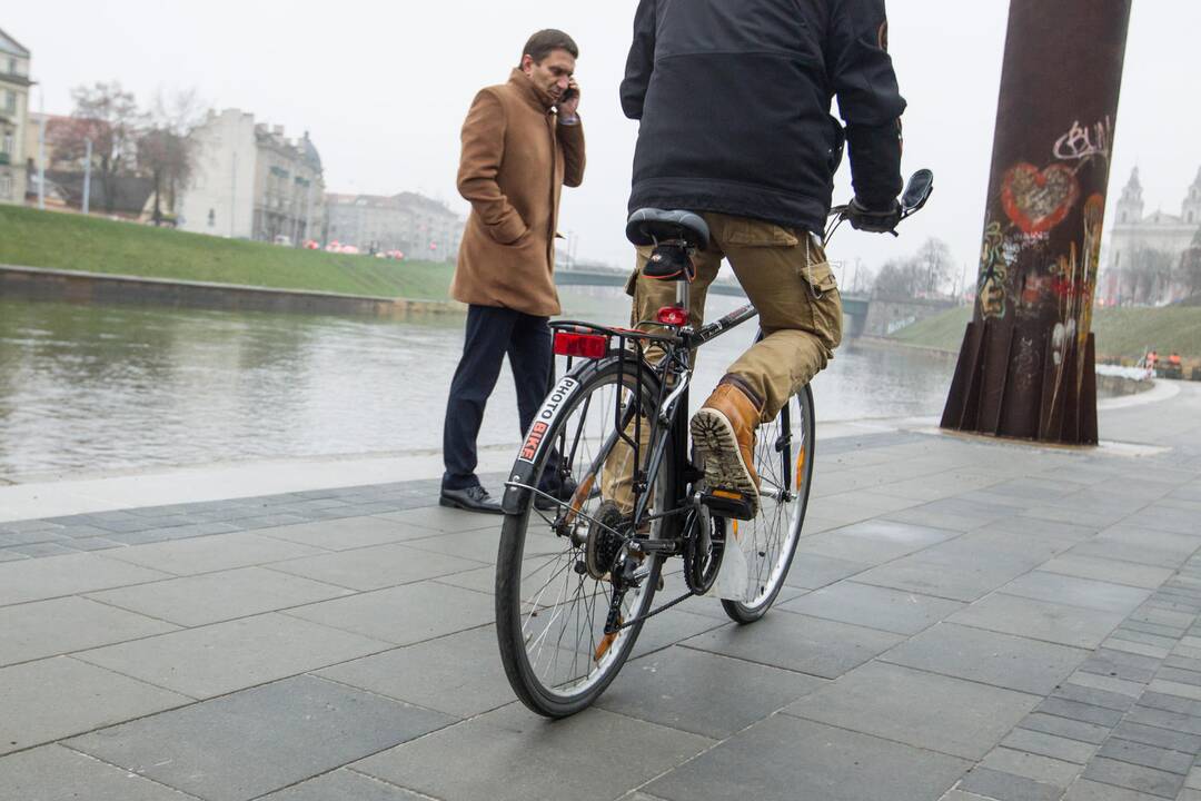 Suremontuoti pirmieji 500 metrų Neries krantinės