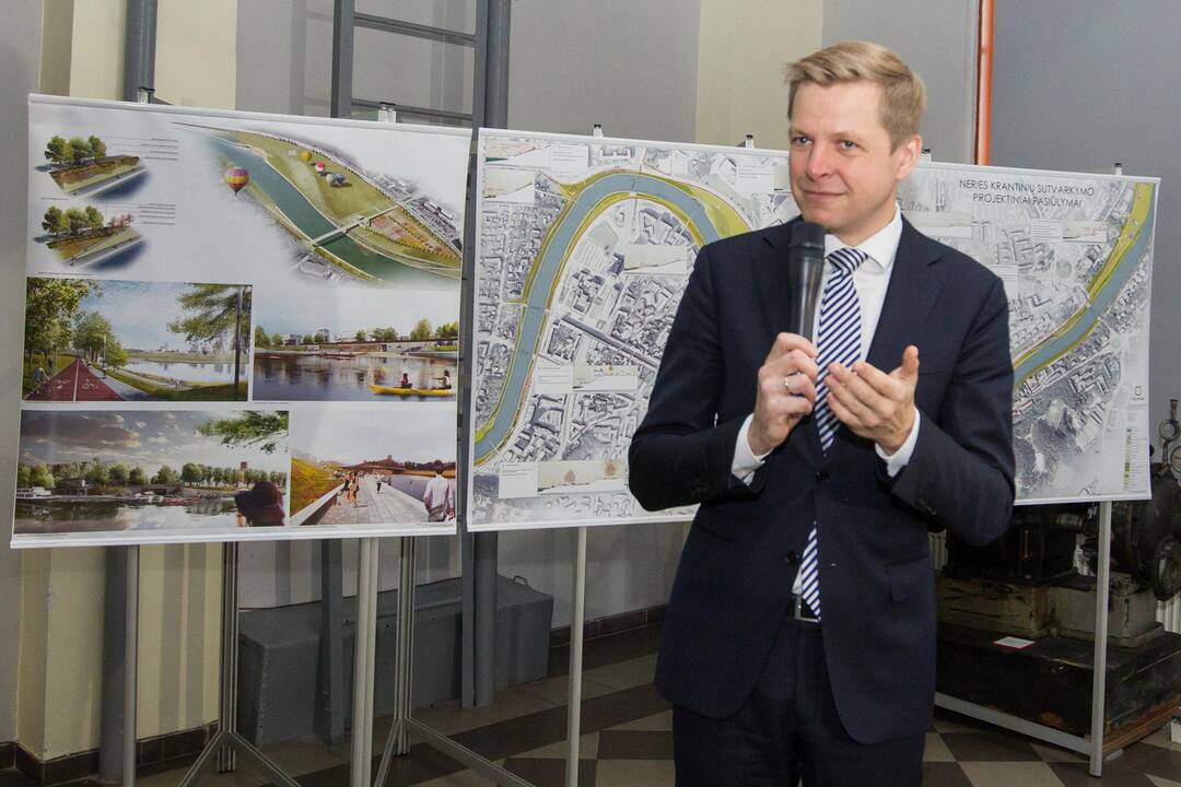 Suremontuoti pirmieji 500 metrų Neries krantinės