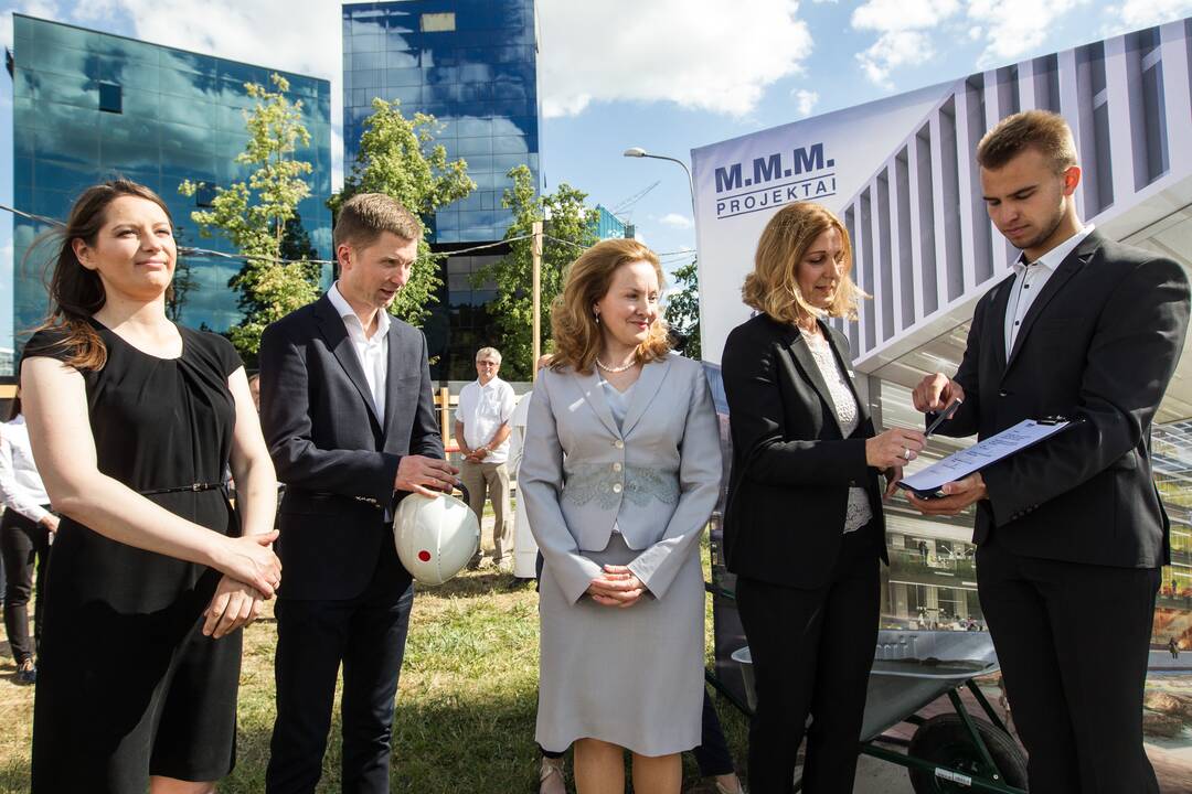 Žvėryne prasidėjo verslo kvartalo statybos