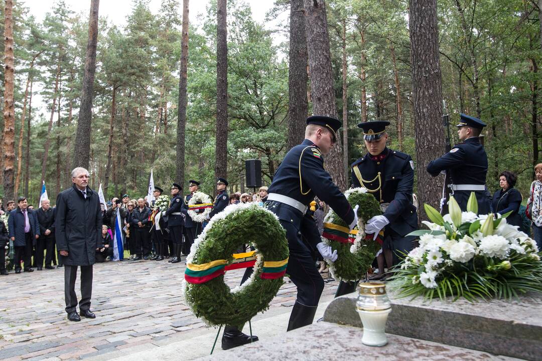 Vilniuje pagerbtos Lietuvos žydų genocido aukos