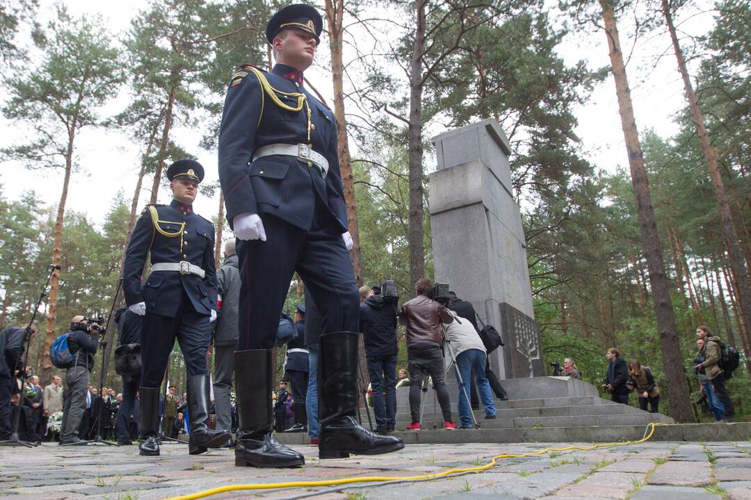 Vilniuje pagerbtos Lietuvos žydų genocido aukos
