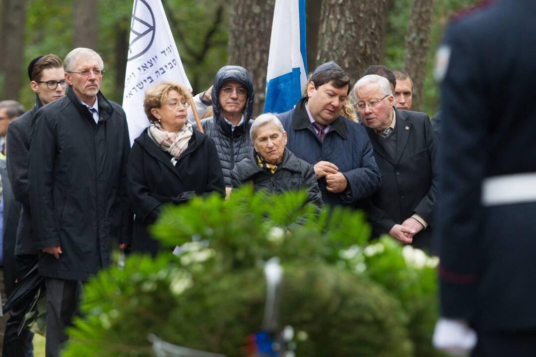 Vilniuje pagerbtos Lietuvos žydų genocido aukos