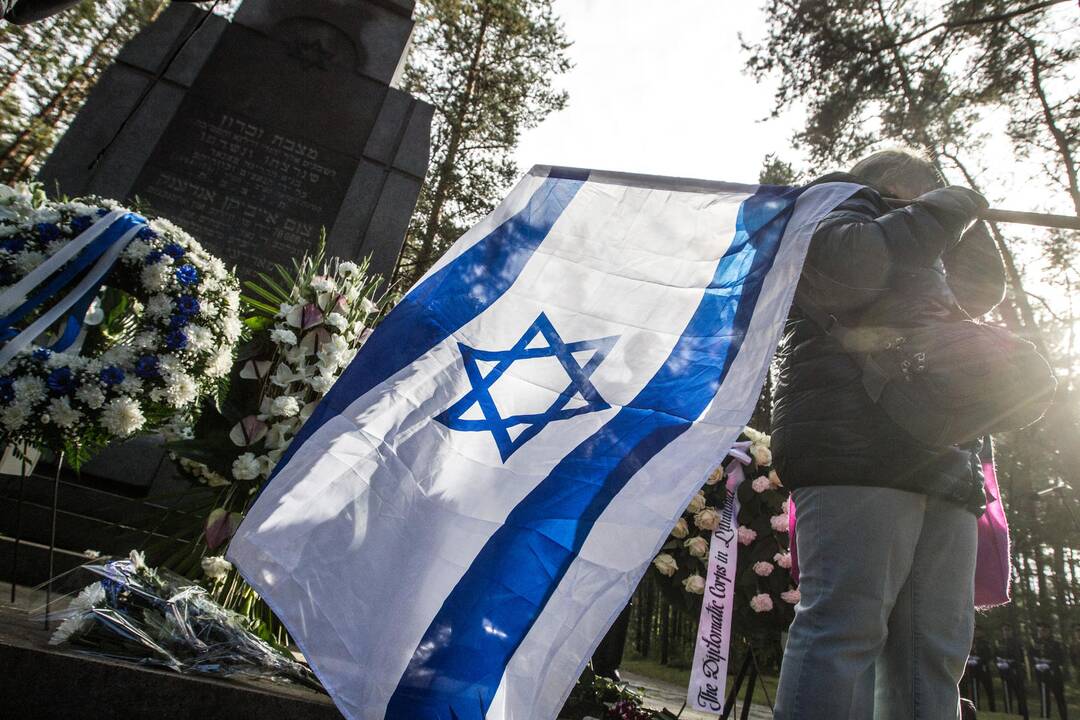 Vilniuje pagerbtos Lietuvos žydų genocido aukos