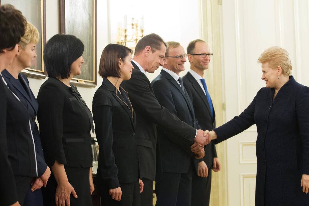 Prezidentė susitiko su Teisėjų taryba