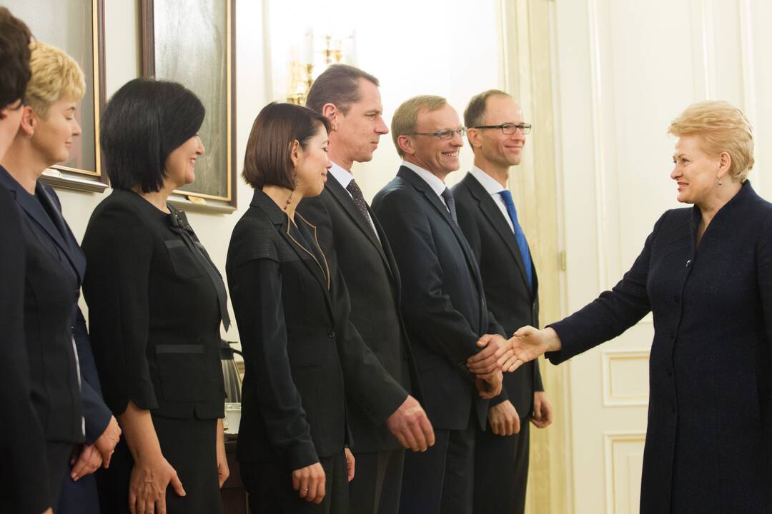 Prezidentė susitiko su Teisėjų taryba