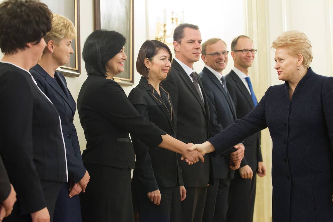 Prezidentė susitiko su Teisėjų taryba