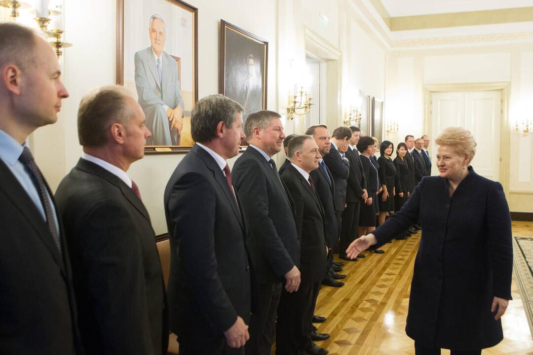 Prezidentė susitiko su Teisėjų taryba