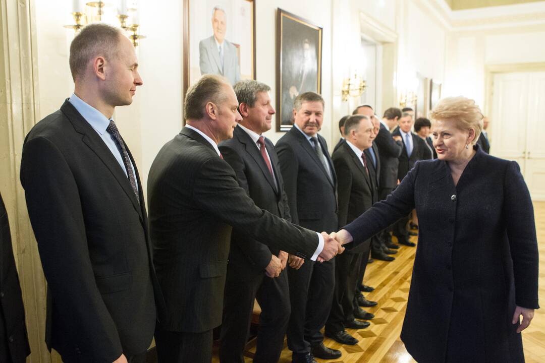 Prezidentė susitiko su Teisėjų taryba