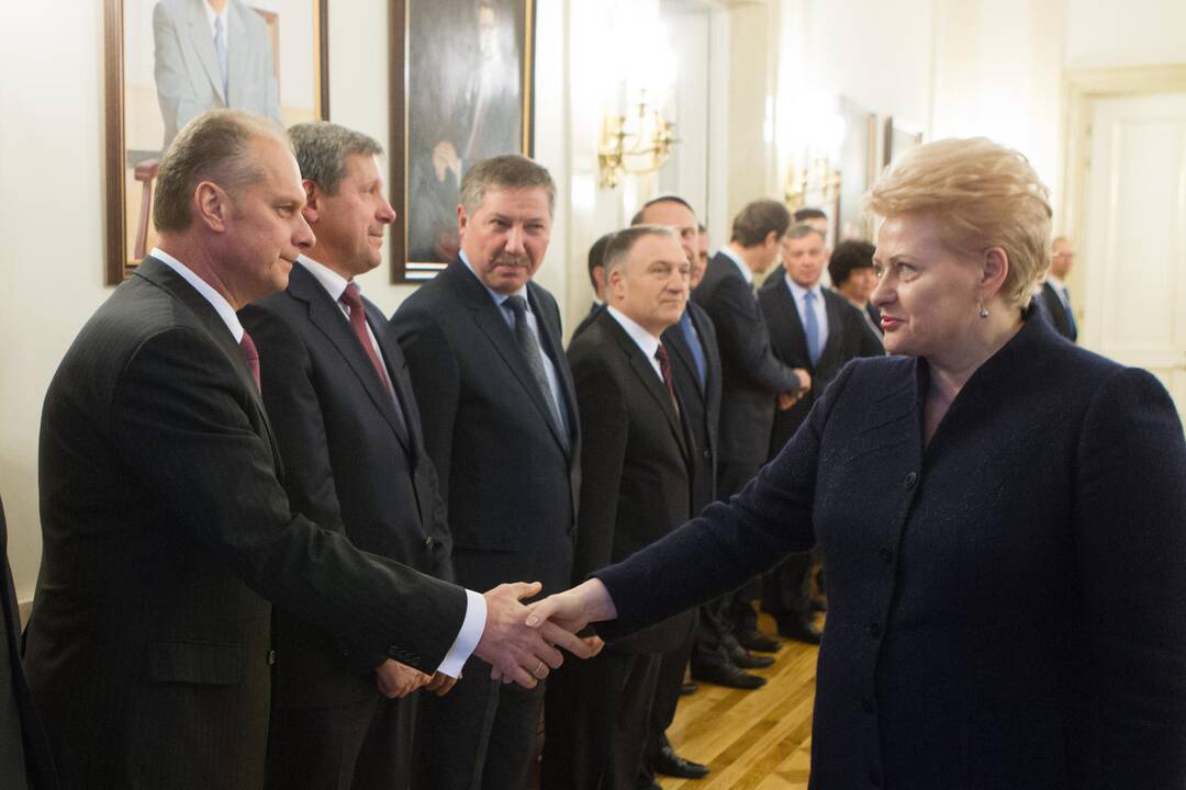 Prezidentė susitiko su Teisėjų taryba