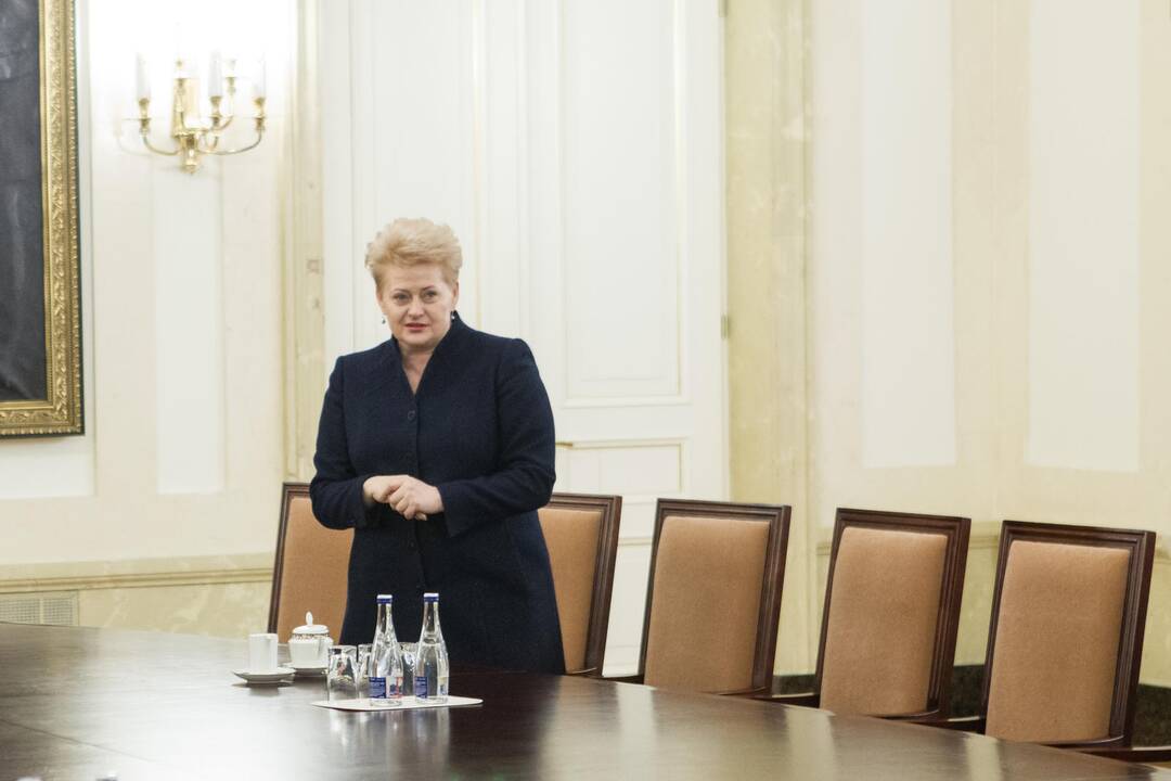 Prezidentė susitiko su Teisėjų taryba