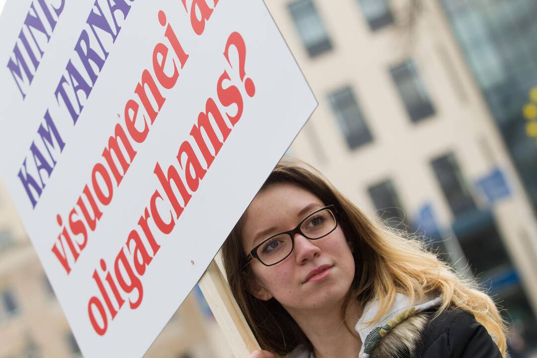 Protestas prieš miškų valdymo reformą